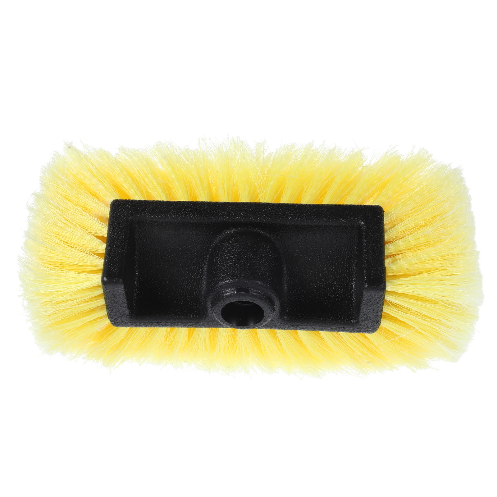 

Wash Brush Yellow ABS Portable Soft Bristles for Exterior Cleaning Scrubbing Tools Deck Brushes