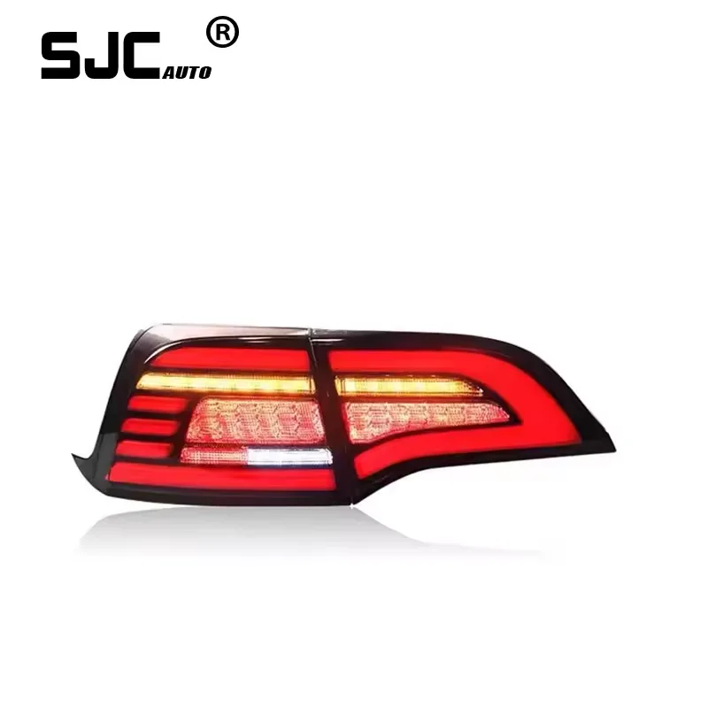 

SJC Upgrade New LED Taillights For Tesla Model 3 Model Y 2019-2021 Modified Plug And Play running signal rear stop brake lamps