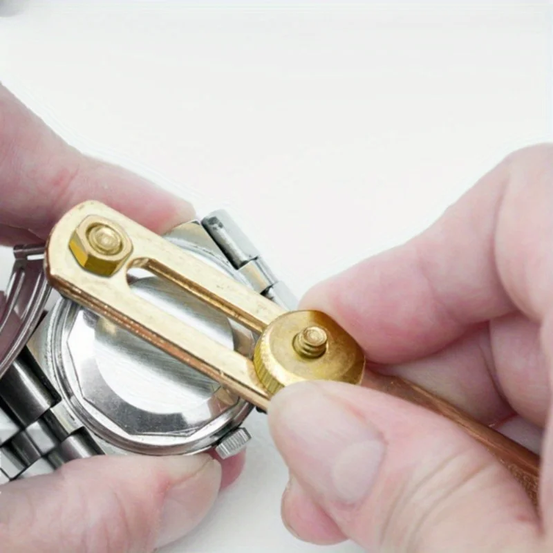Watch Opening Device with Two Claws for Disassembly,Groove Repair Tool,Round Head Bottom Cover Tool, Ideal Choice for Gifts