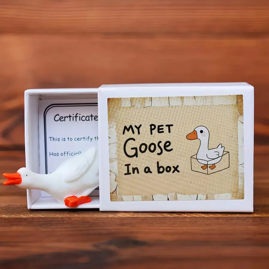1/5/10/20/50/100pcs My Pet Goose Gift Box Is a Unique And Novel Present Prepared for Family And Friends, Making It a Perfect Sur