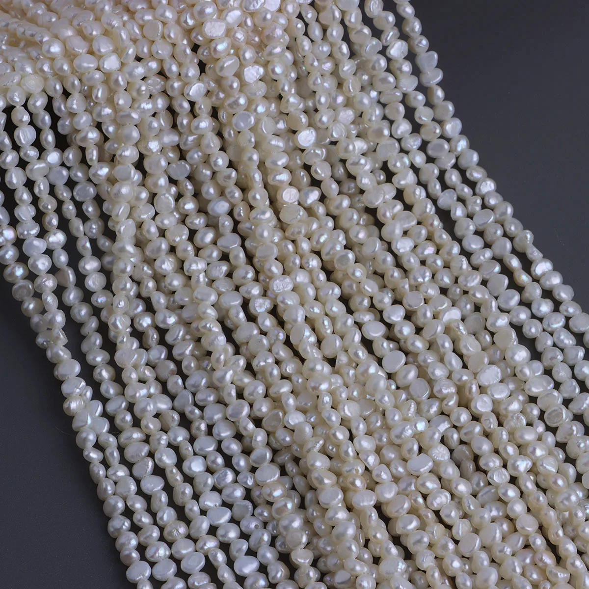 

Натуральный пресноводный жемчуг 3-4 мм с горизонтальным отверстием, нерегулярный двусторонний светильник, маленькие каменные бусины в стиле барокко, сделай сам, работа в прогрессивном стиле