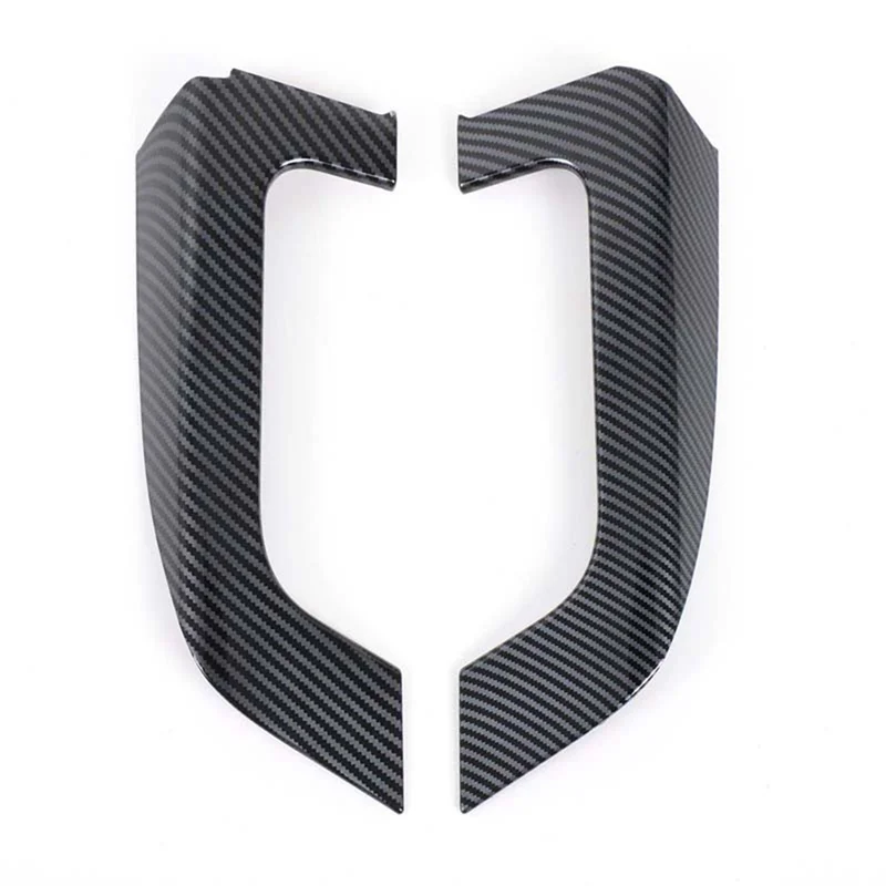 

For Toyota Land Cruiser LC300 2023-2024 Front Door Armrest Strip Carbon Fiber ABS Automobile Interior Accessories