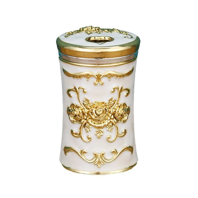 

European toothpick holder home living room creative light luxury retro hotel