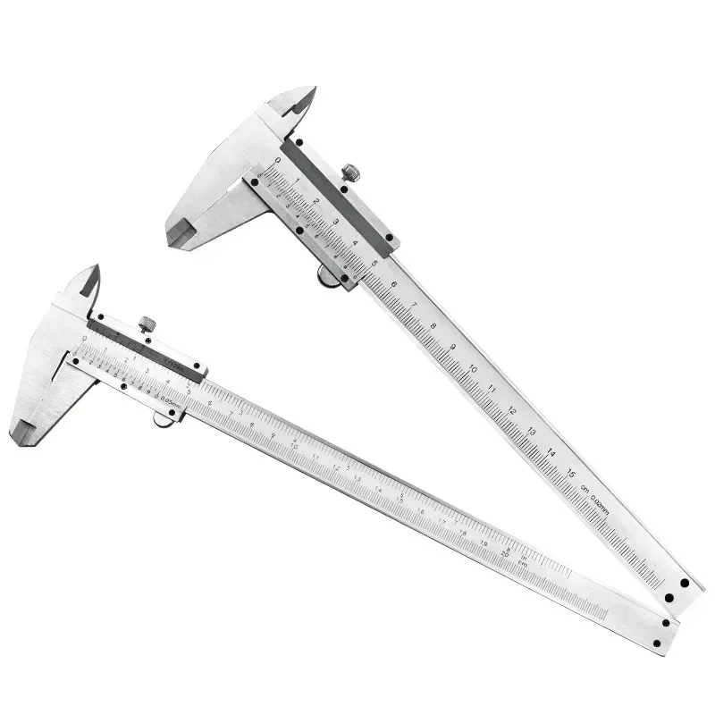 Professional Industrial Vernier Caliper Carbon Steel Precision Measurement Four Use Precision Metric Measuring Tool New