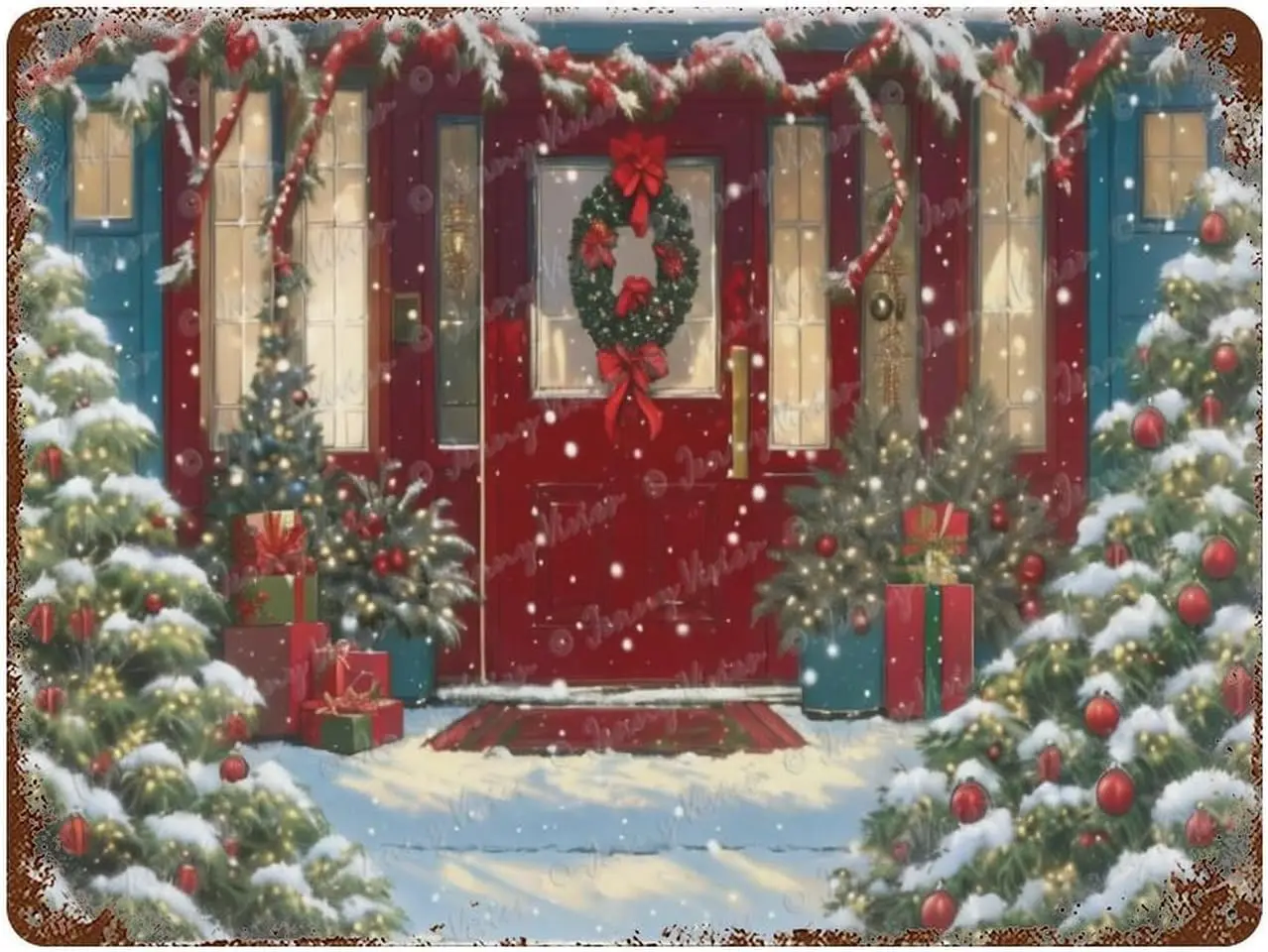 Winter Metal Tin Si… - image