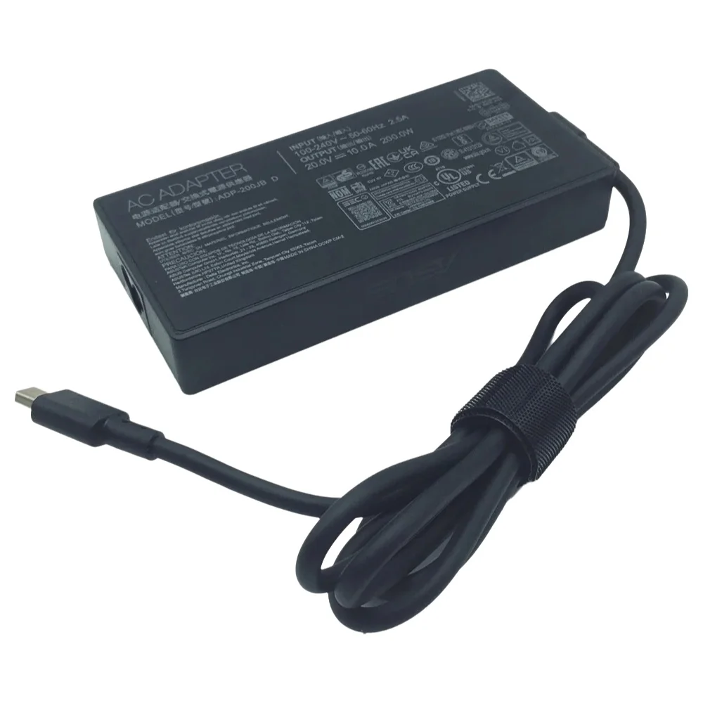 Ładowarka 200W do Asus ROG Zephyrus/TUF G16 G14 A14 A16 2024 2025 GA605 GU605 GA403, zasilacz sieciowy 20V 10A — zdjęcie produktu 7