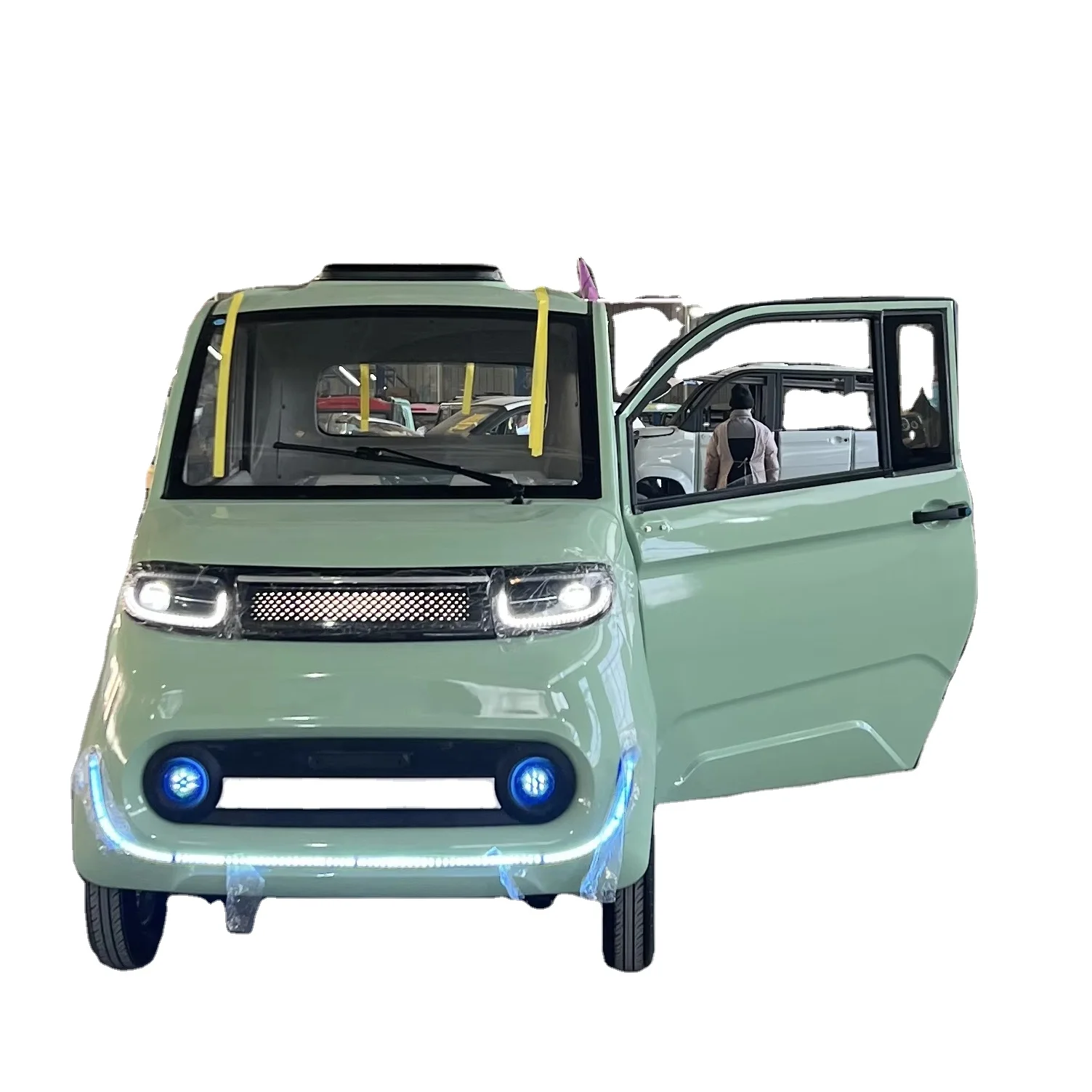 

Lesheng New Model Mini Electric Passenger Car Speed 35-50km/h Long Mileage 4-Wheel Vehicle