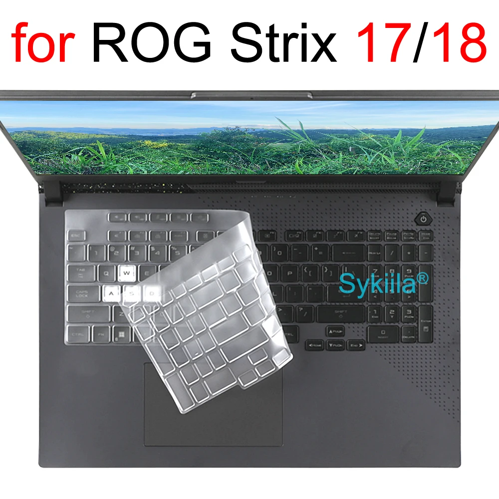 Keyboard Cover for ROG Strix Scar 17 18 G17 G18 Hero G713 G712 G733 G732 G731 G835 G815 Silicone Protector Skin Case Accessories