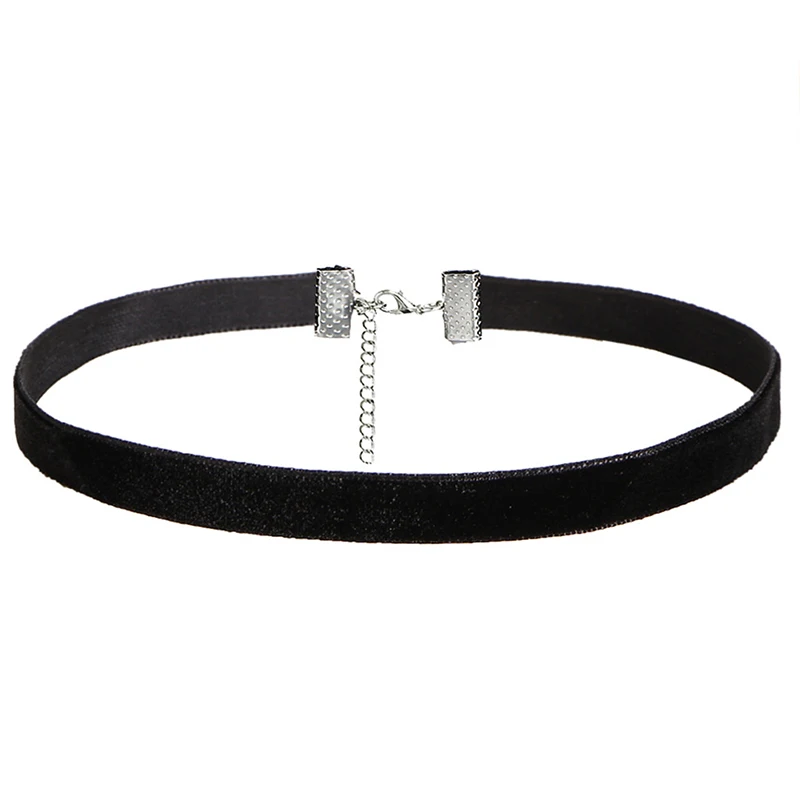 Fashion Choker Necklace Stretch Velvet Classic Gothic Tattoo Lace Necklace▪