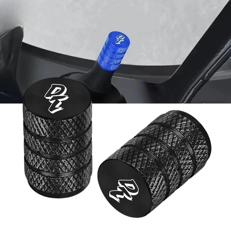 Motorcycle CNC Aluminum Accessories Tire Valve Air Port Stem Cover Caps  For YAMAHA DT125R DT125RR DT125 Dt Liquid Cooled