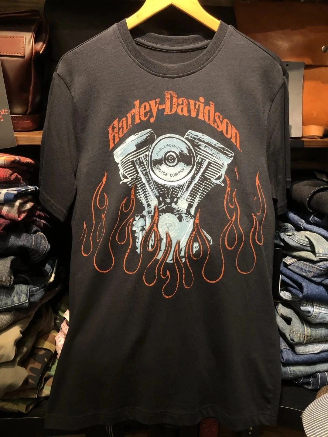 2025 ハーレーズ パンアメリカ メンズ カジュアル Tシャツ、ダビッドソン プリント半袖 Tシャツ S-4XL トレンディな高品質ストリート Tシャツ