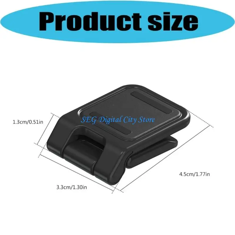 U75B Quick Detach Mount For 360 GO Sports Camera Flexible Clip Design For First Person View Shots
