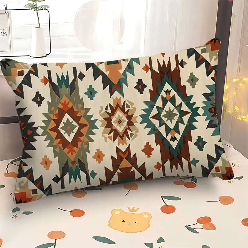 Vintage Patchwork Floral Throw Pillow Cover Bohemian Ethnic Square Cushion Case Home Sofa Bedroom Decorative Pillowcase Home Dec