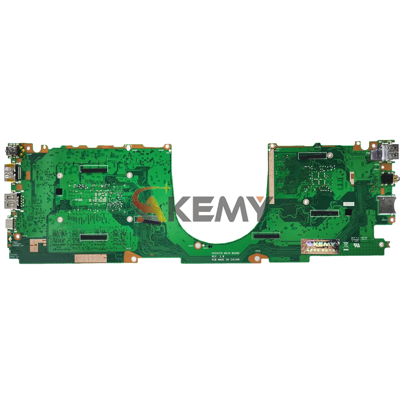 UX331FN Laptop Placa-mãe Para ASUS ZenBook UX331 U3300U BX331U UX33UAL UX33UN Mainboard W/I3 I5 I7 CPU 100% testes OK navio rápido