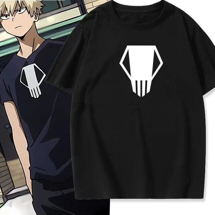 

Аниме My Hero Academia Bakugou Katsuki Same футболка Косплей Костюм Футболка с принтом Летняя футболка с короткими рукавами Мужская одежда Топы