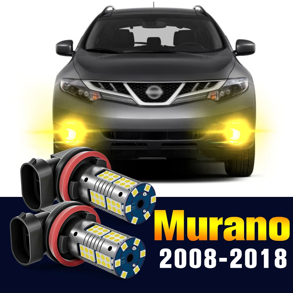 

2pcs LED Fog Light Bulb Lamp For Nissan Murano 2 3 Z51 Z52 2008-2018 2009 2010 2011 2012 2013 2014 2015 2016 2017 Accessories