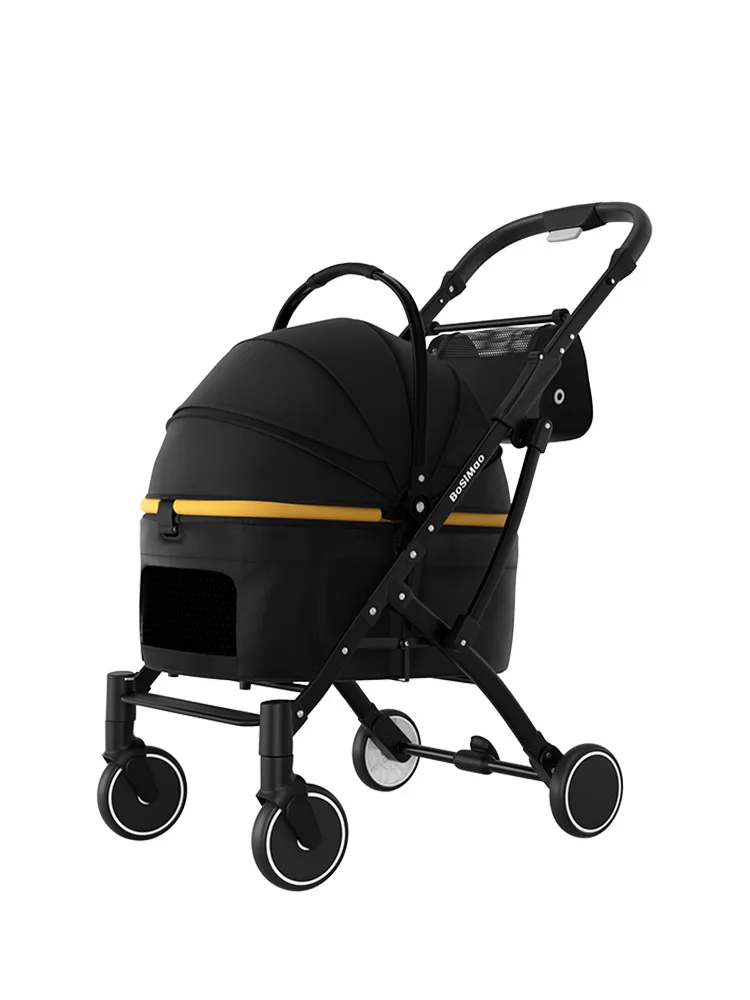 Neues Design des Kinderwagen kinderwagens für Katzen und Hunde mit vollständig verdeckter Schnalle zum Öffnen und Schließen eines leichten und faltbaren Handwagens