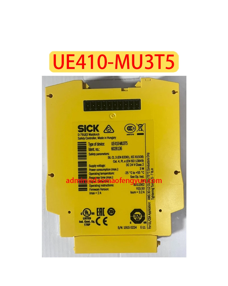 

UE410-MU3T5 Brand new Safety relay 6026136 UE410 MU3T5 Fast shipping