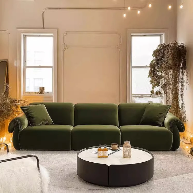 +French Retro Sofas Cream Style Luxury Living Room Modern Salon Sofas Reception Creative Gaming Romantic Divano Home Furniture