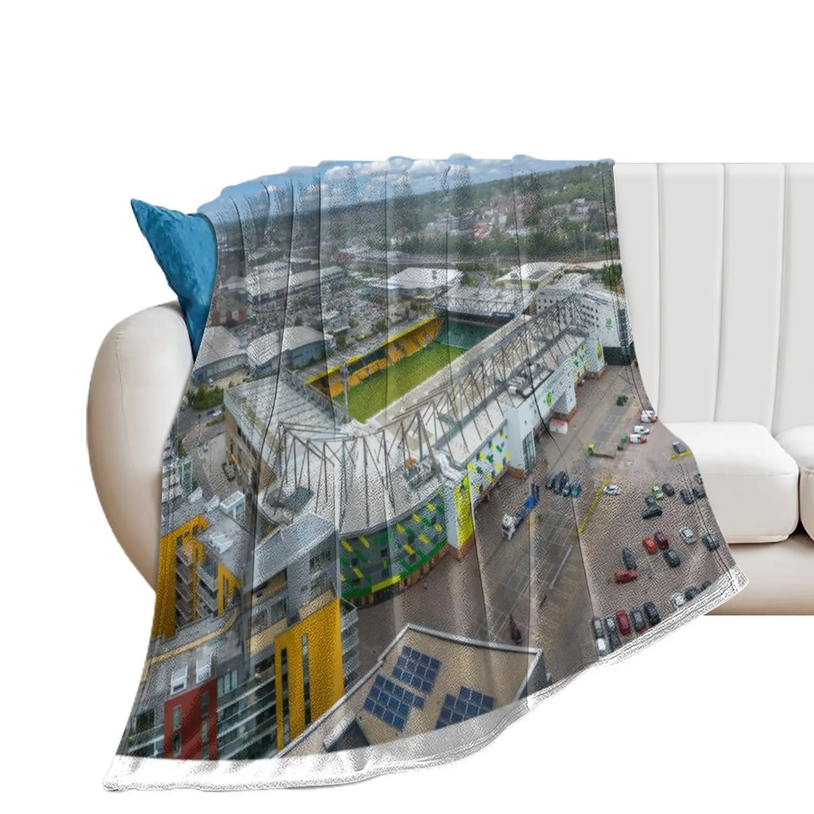 Carrow Road Throw Blanket Sofa cosplay anime Thermal Blankets