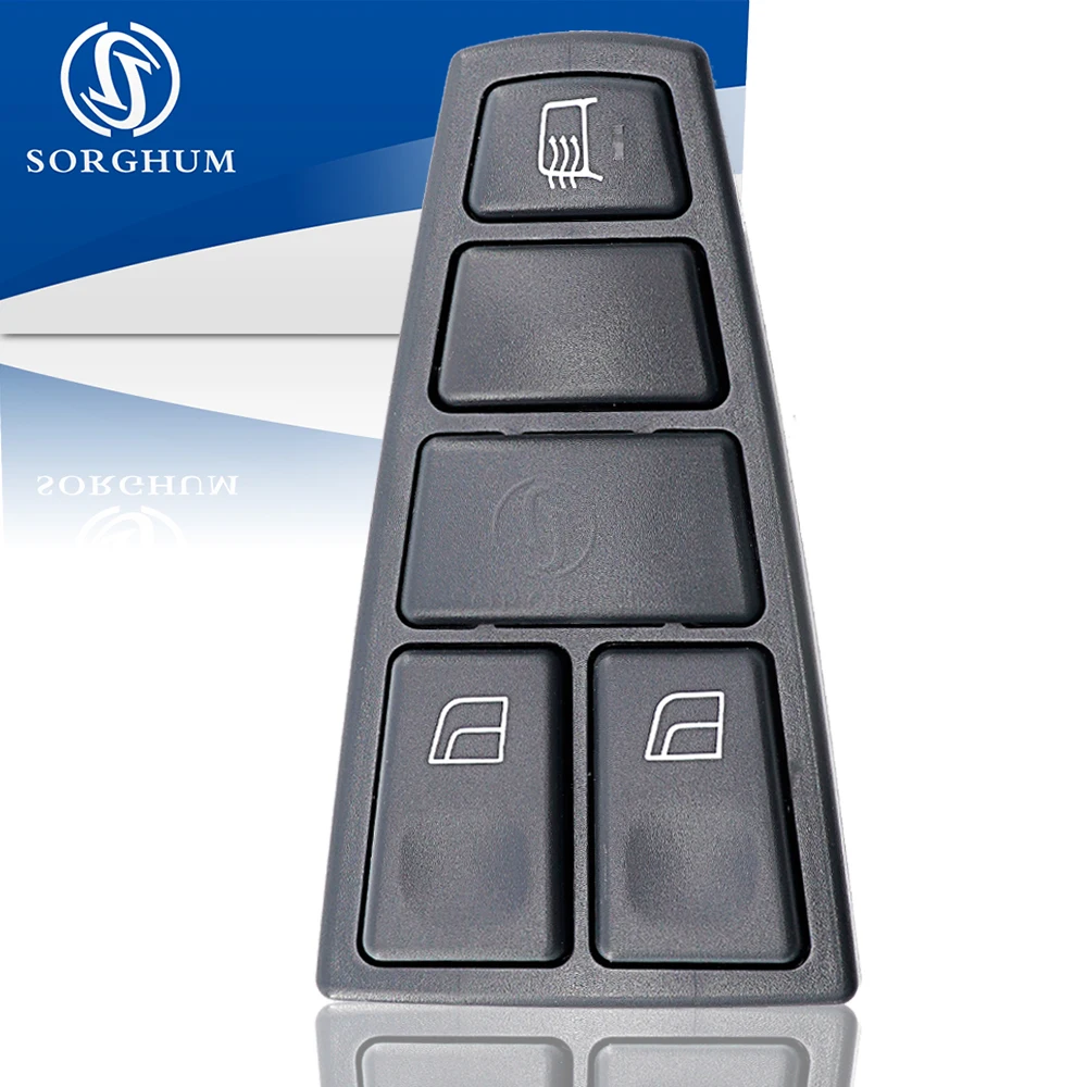 

LHD Left Window Lift Control Switch Button For VOLVO FH12 FM12 FM9 FH FM VNL 24V 20752914 20455313 21354597 20568853 20953588