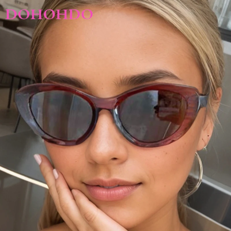 

Trendy Sexy Oval Cat Eye Women's Sunglasses New Fashion Luxury Men Sunglass Outdoor Travel Shade Eyeglasses Female Lentes UV400
