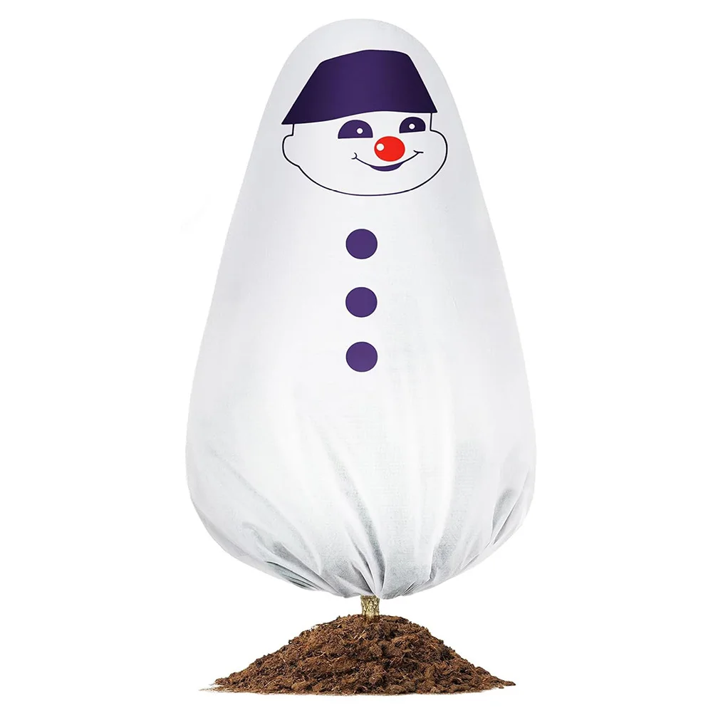 71 x 80 Winter Plant Covers Heavy Duty Non Woven Frost Protection with Zipper Closure for Easy Access to Plants