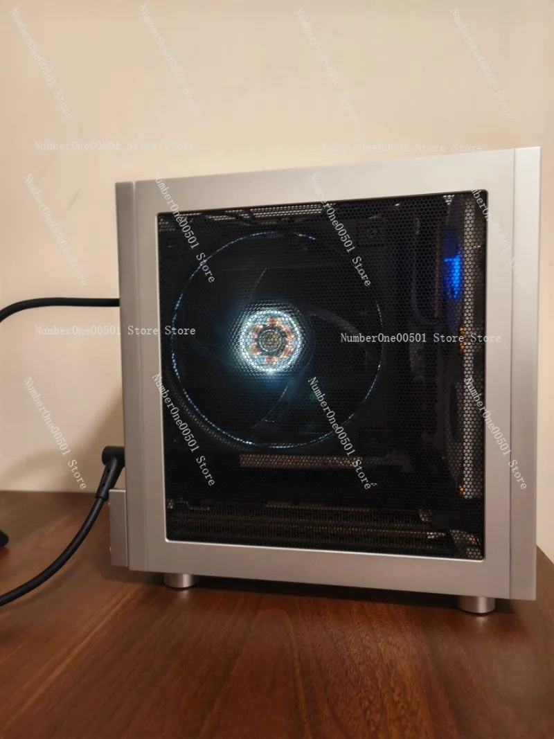 LP-P2V2 chassis cnc all-aluminum DC power supply built-in power supply chassis 5060 knife card 4.1L