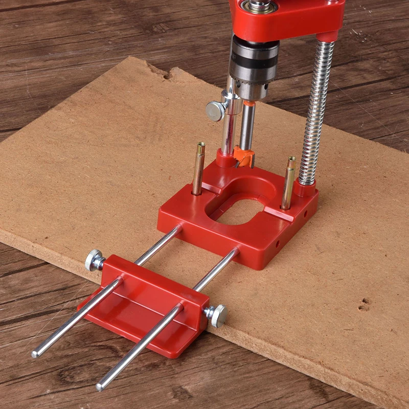 Positioner Portable Multifunction Drilling Positioner Woodworking Tool Adjustable Auxiliary Tool