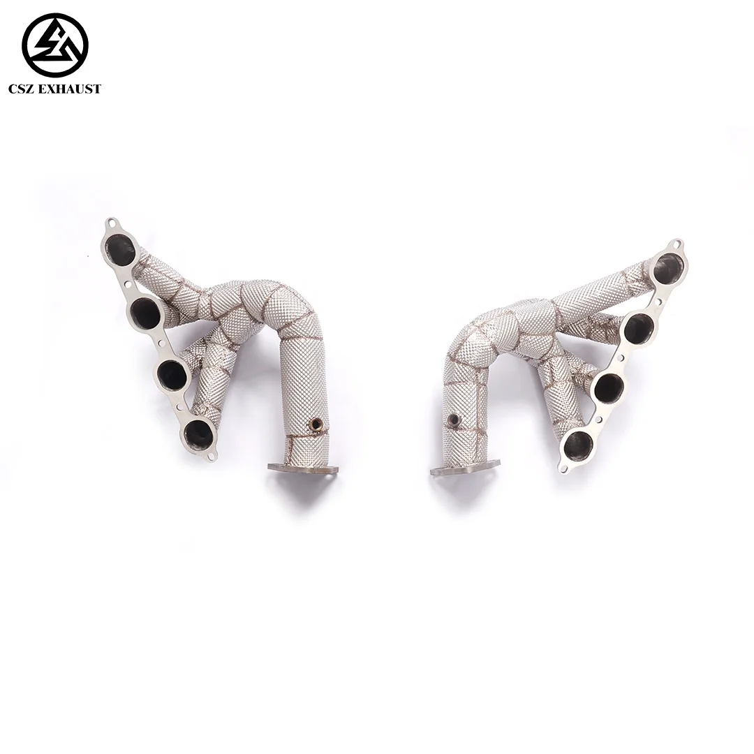 

CSZ 304 Stainless Steel Exhaust Manifold Headers for Chevrolet Corvette C8 6.2 2019-