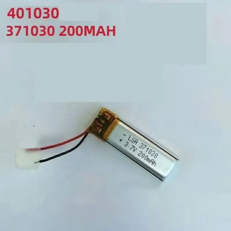 Batterie Li-polymère 371030 3.7V 200mAh pour casque Bluetooth Plantronics Explorer 55, bracelet, jouets, télécommande 401030