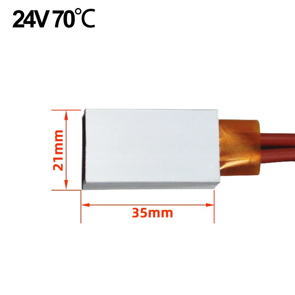 Fast Heating Device 12 24 36 48V Voltage PTC Heating Element Versatile Voltage Range Customizable Power Settings
