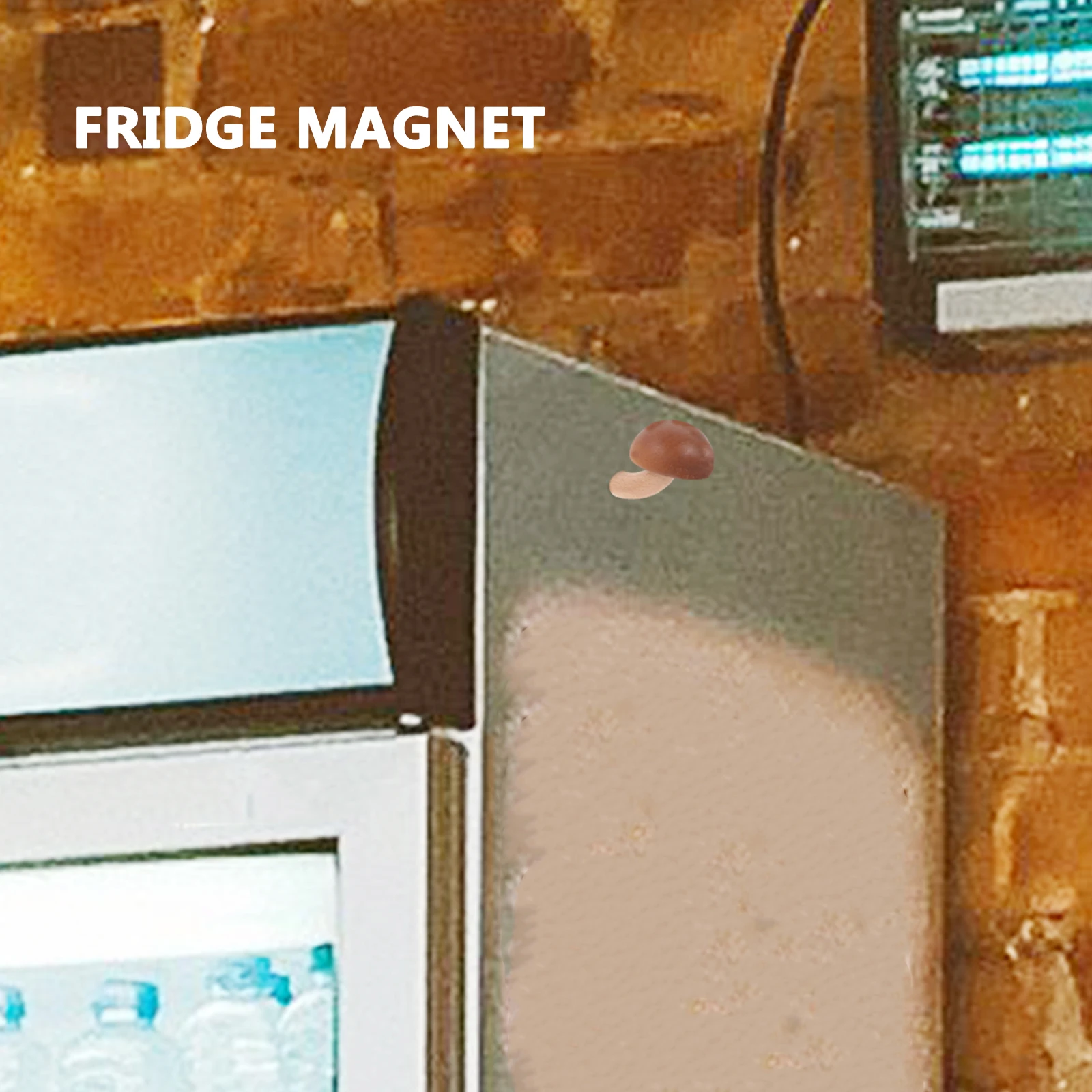 

Mushroom Magnets Magnetic Refrigerator Fridge for Cute Whiteboard Decor Handmade Decorative
