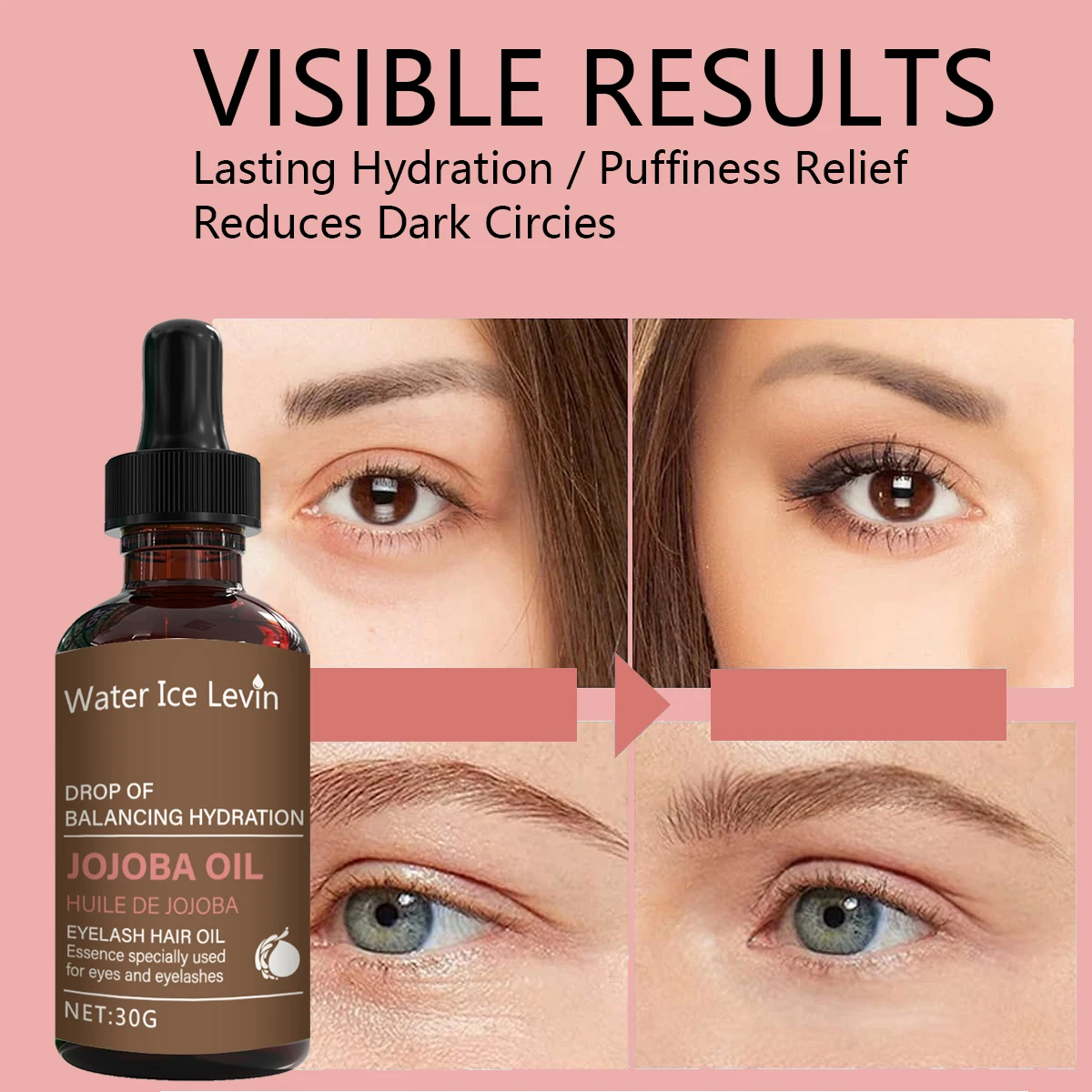 Hair Care Honey - Retinol İçeren Jojoba Kirpik Büyüme Yağı