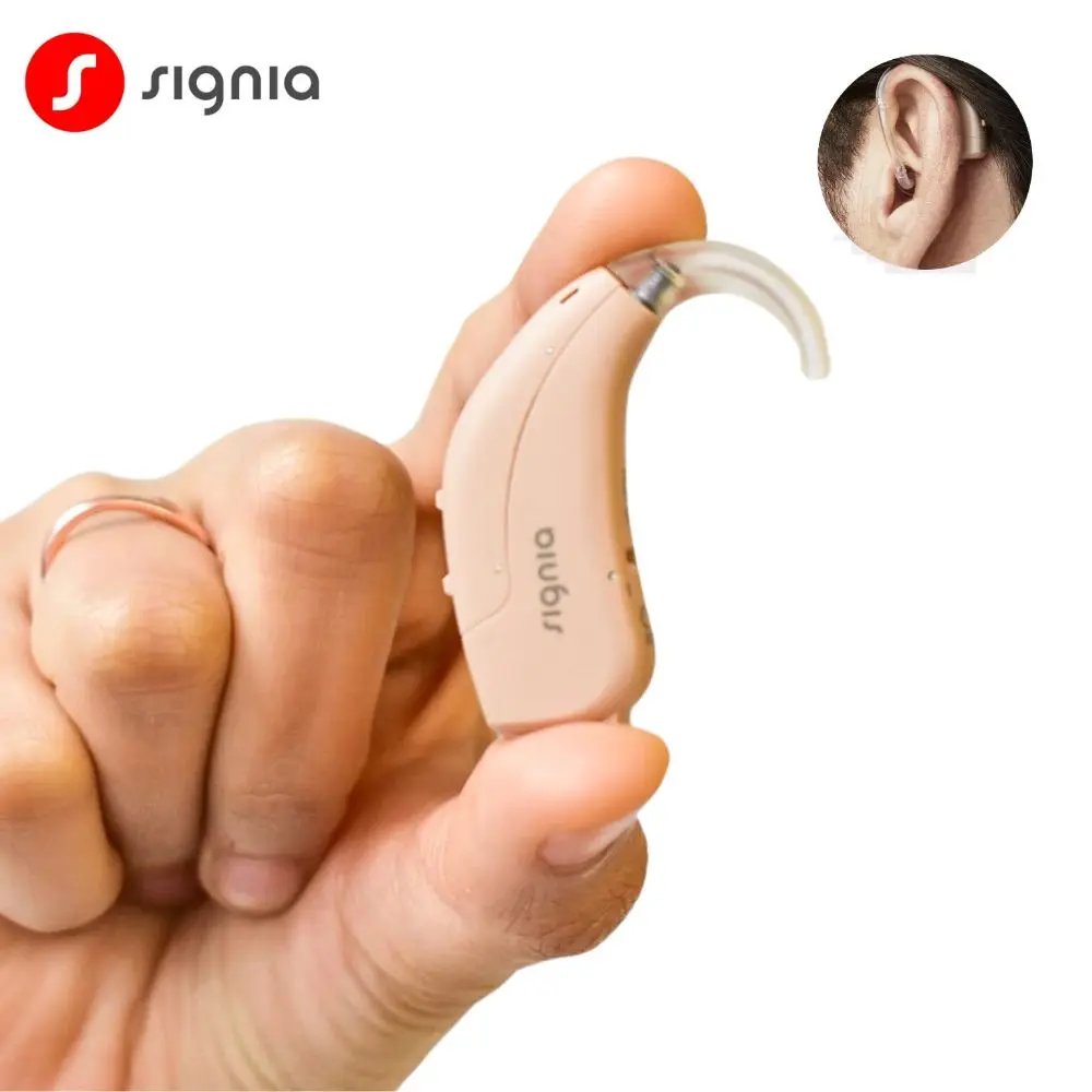 Original Signia 4/6/8Channels Digital Hearing Aid 120dB High Power Imported Chips No Noise Old Man Hearing Aids for Deafness