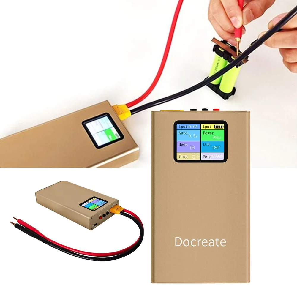 

DO-01 Handheld Spot Welder 18650 10000mah Equipment Mini Portable Soldering Machine Lithium Battery Pack Welding Tool 99 Gears