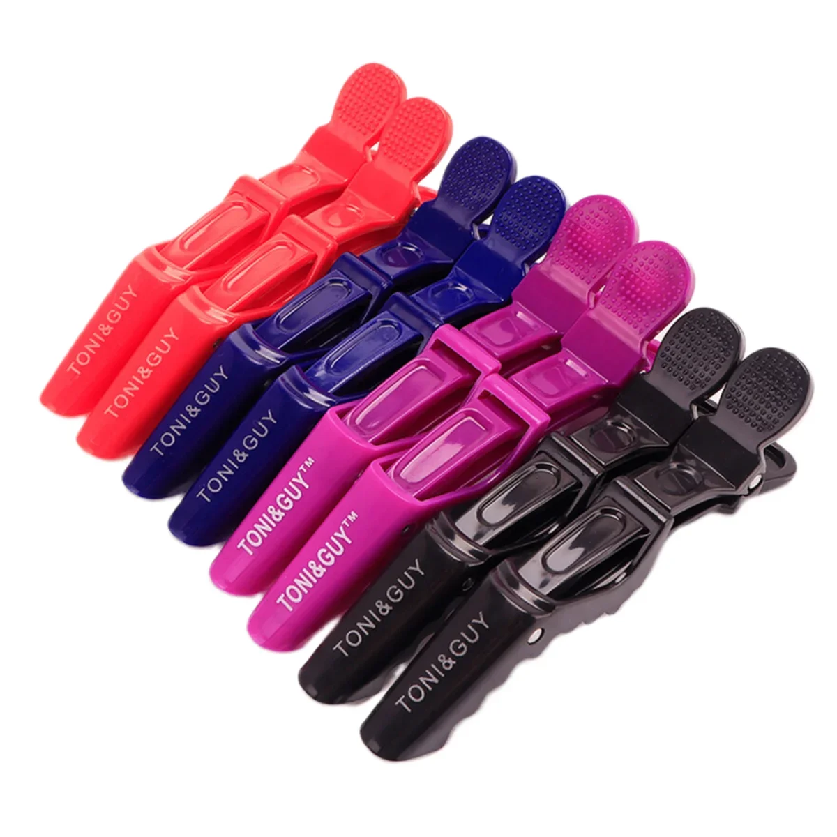 6PCS Alligator Hair Clip Professional Hairdressing Clamps Barber Salon Styling Hairpins Plastic Hair Claw Hair Accessories