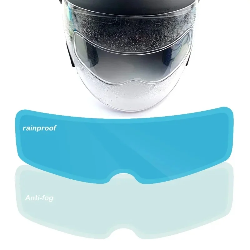 1-3pcs Moto Helmet Anti-fog Film Rainproof Visor Helmet Membrane Universal Motorcycle Electric Bike Waterproof Anti-fog Goggles