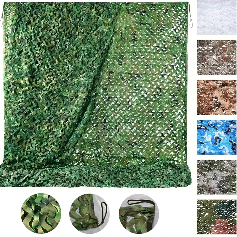 شبكة مموهة للحماية من أشعة الشمس وحماية من الأشعة فوق البنفسجية من قماش أكسفورد تستخدم لتزيين الصيد المموه