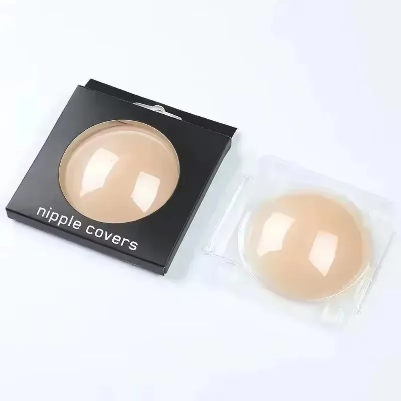No-glue Solid Nipple Covers Invisible Bra Thin Anti-protrusion Warm Sensation Anti-exposure Chest Stickers