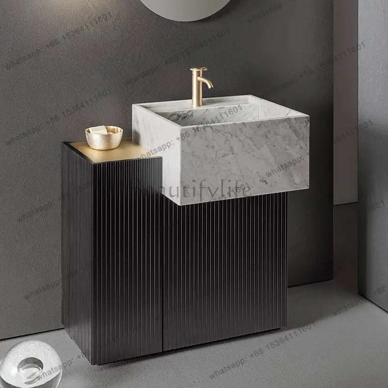 Column basin Floor-to-ceiling balcony bathroom Wash face Column basin