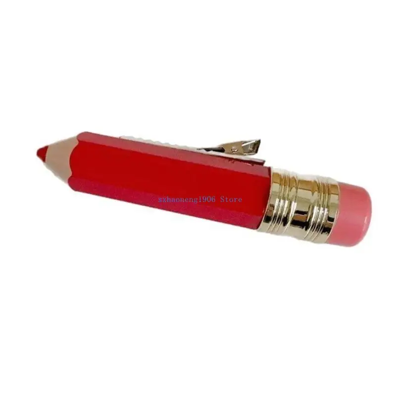 

85LF Pencil Hair Clip For Children Creative Pencil Hair Barrettes To Hairstyles Women and Girl 2000s Novelty Hair Clip