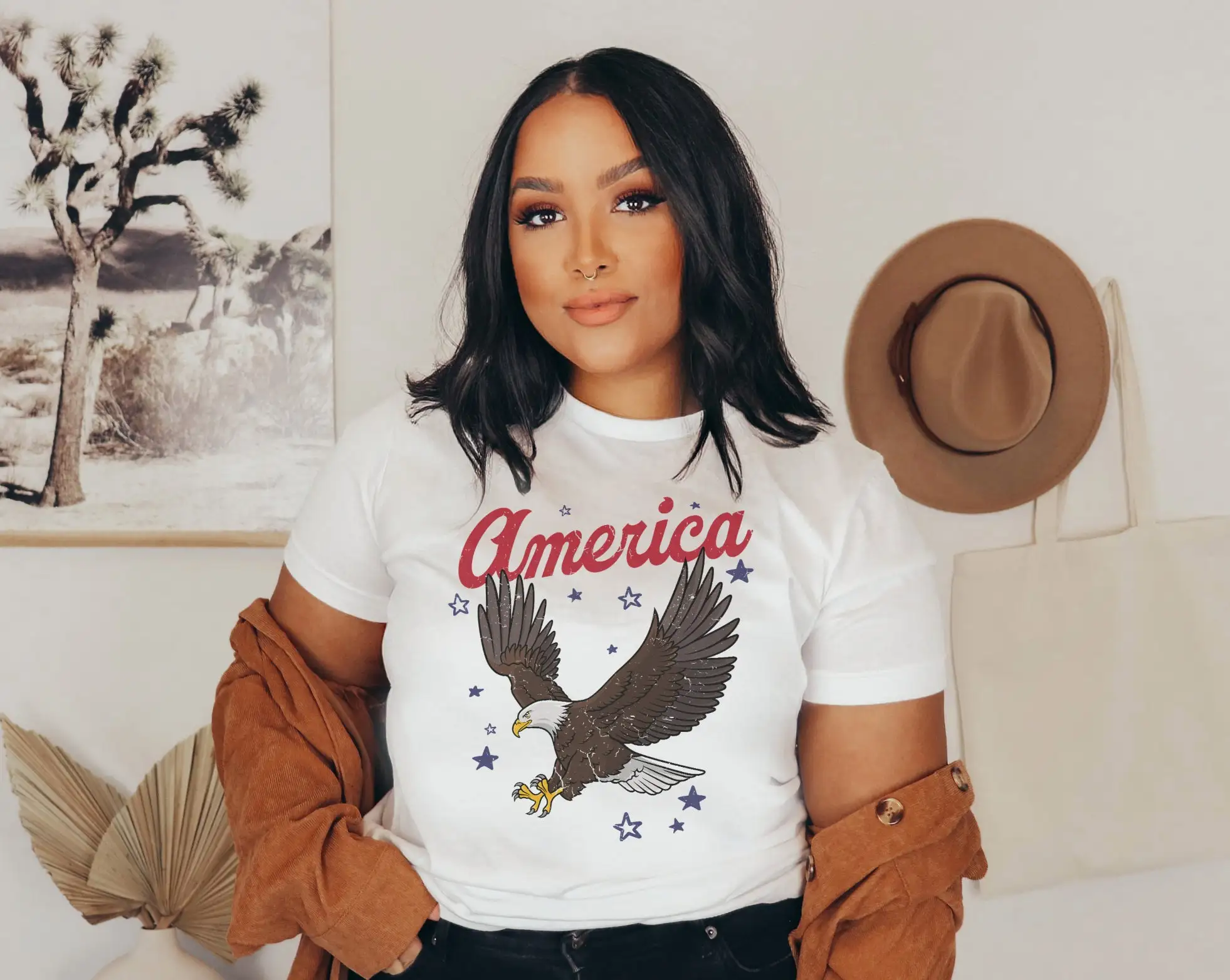 America Eagle T Shirt