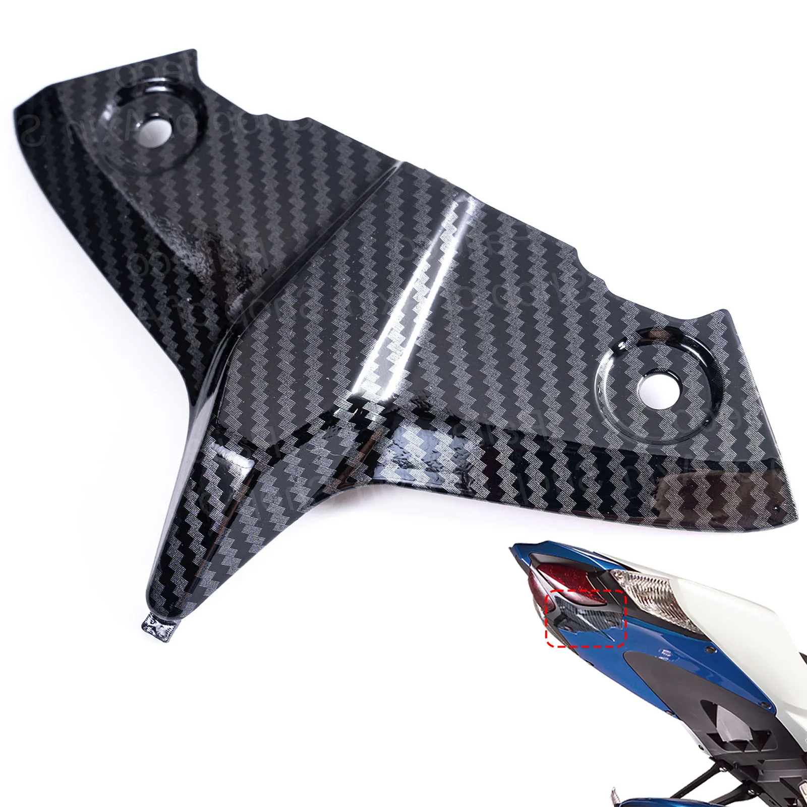 

Carbon Fiber Pattern Rear Center Tail Fairing Cowls Cover for Suzuki GSX-R 1000 Gsxr1000 2009-2016 K9