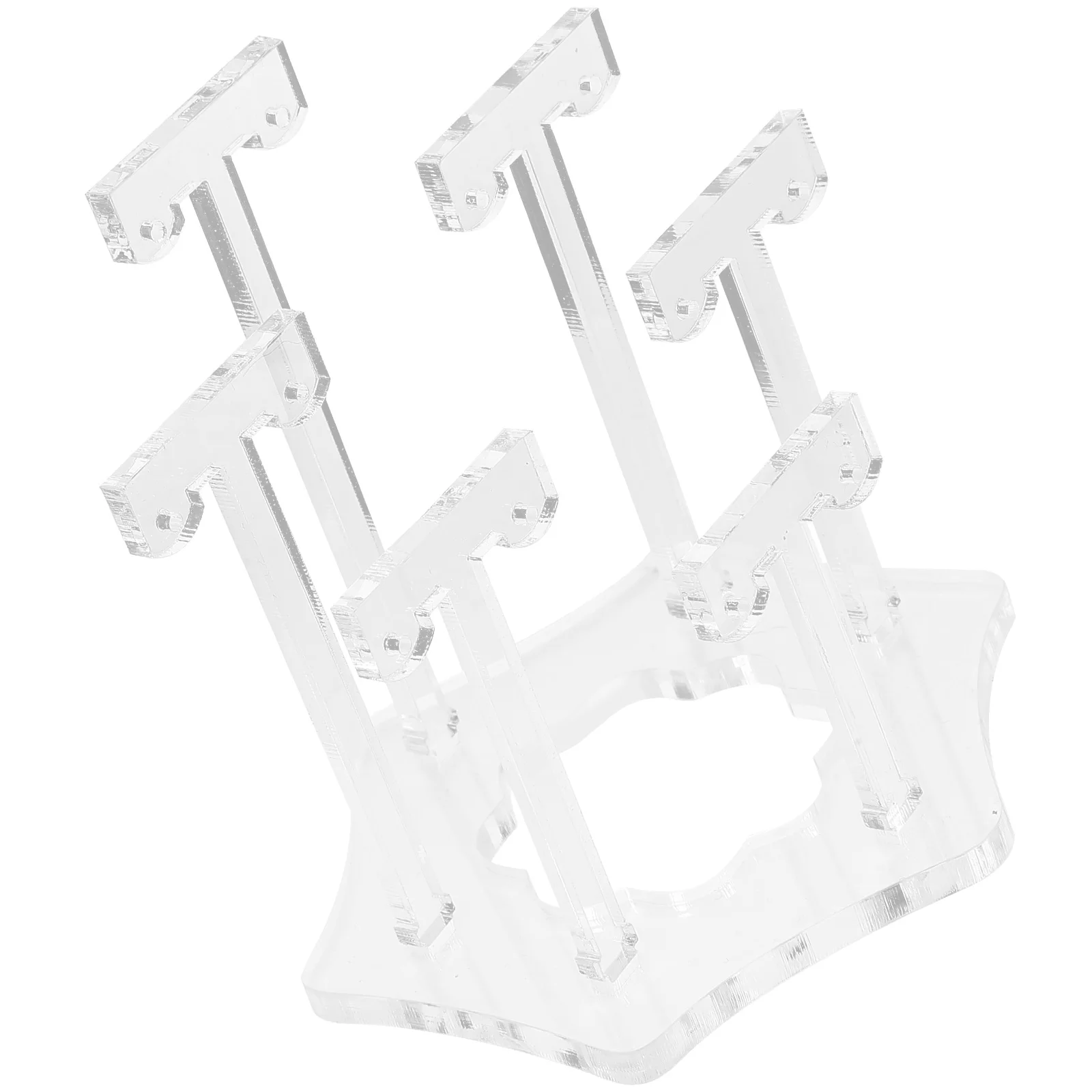 

T Form Earring Display Stand Acrylic Earring Holder Stable Base for Dangle Earrings Storage Display Rack Jewelry Retail Holder