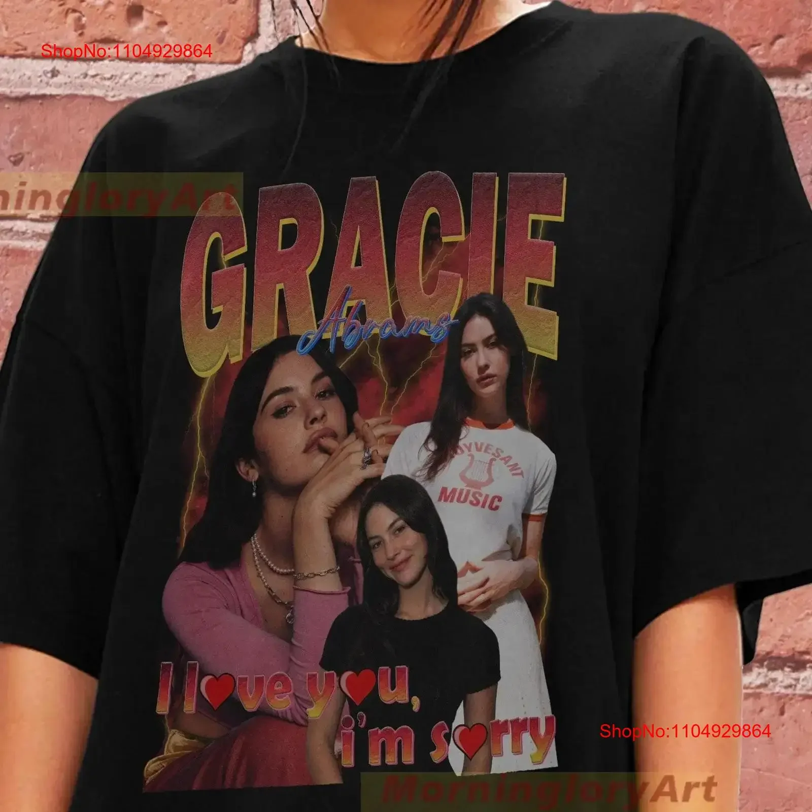 

Футболка Gracie Abrams I love you I'm sorry SweaT, свитер, хлопковая одежда, винтажный потертый мужской растянутый топ для повседневной носки