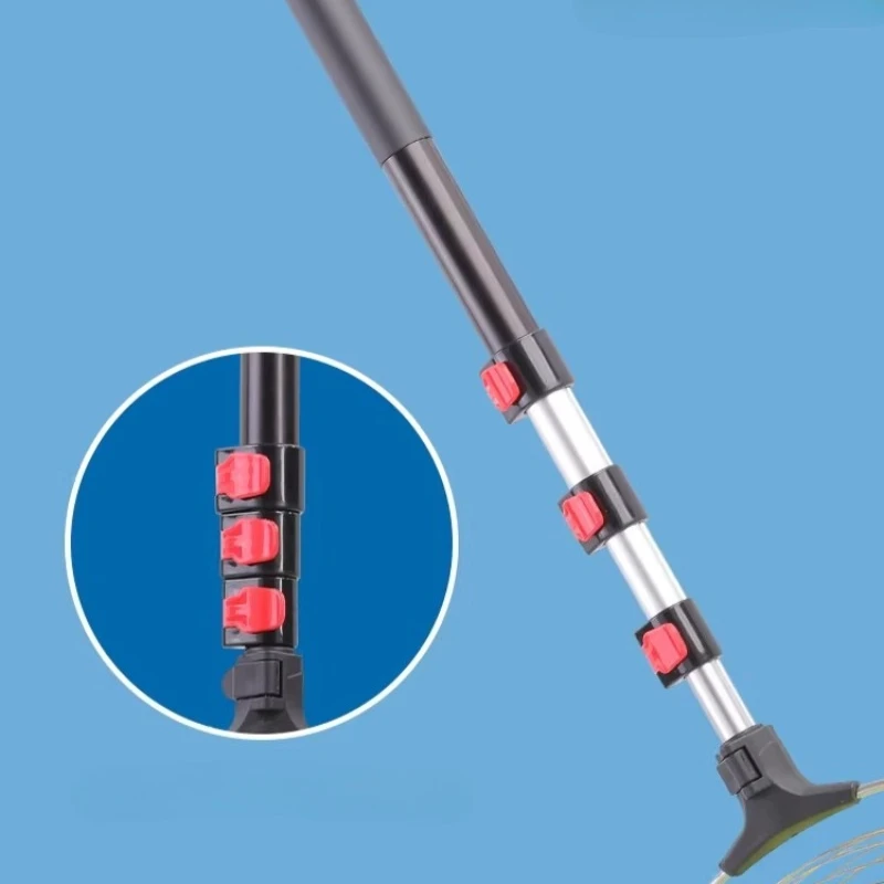 Large Capacity Tennis Ball Picker Adjustable Tennis Picking Machine Lightweight Ball Collection Device Portable Sports Accessory