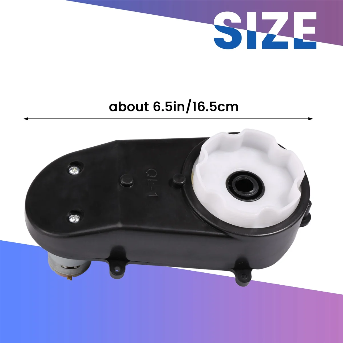 BAAA-RS390 علبة تروس المحرك الكهربائي 6 فولت 18000 دورة في الدقيقة سيارة تيار مباشر صندوق تروس المحرك لعبة سيارة للأطفال