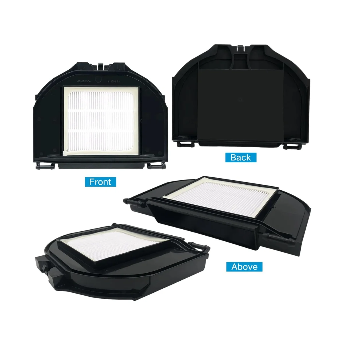 Вакуумные фильтры Hepa, боковая щетка для RV2310/RV2310, моющаяся запасная часть робота-HIM