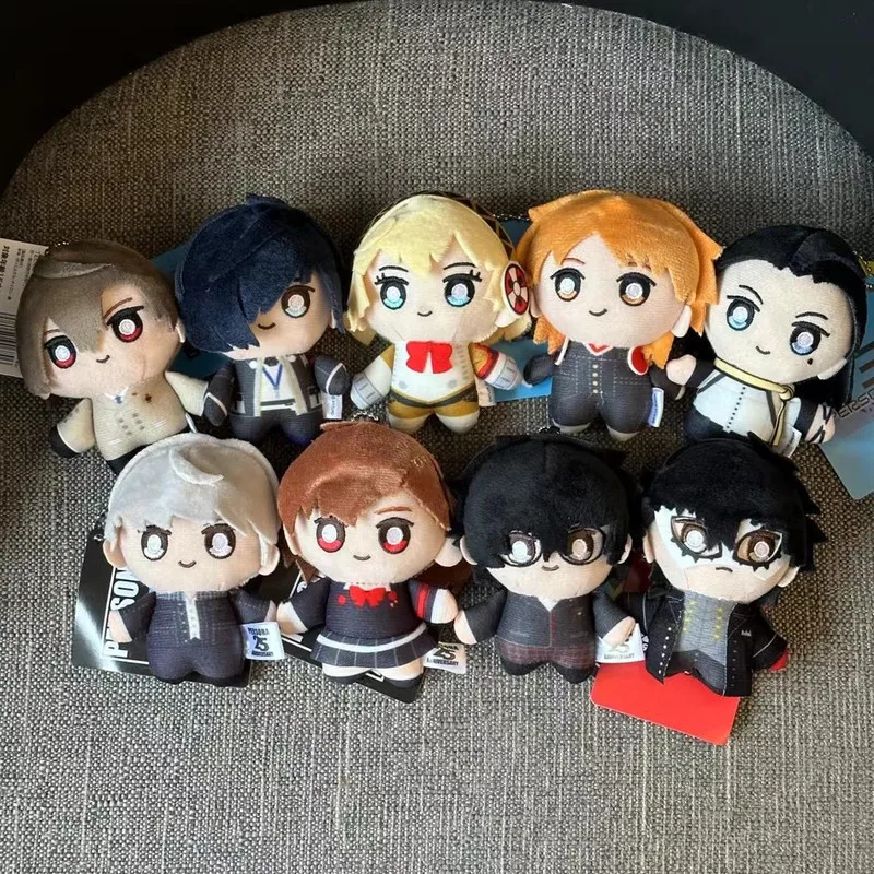 10 سنتيمتر لطيف أنيمي شخصية P3r P4g P5r تحصيل أفخم دمية سحر يوكي ماكوتو Aegis يوكاري تاكيبا حقيبة سلسلة مفاتيح سحرية الاطفال هدية